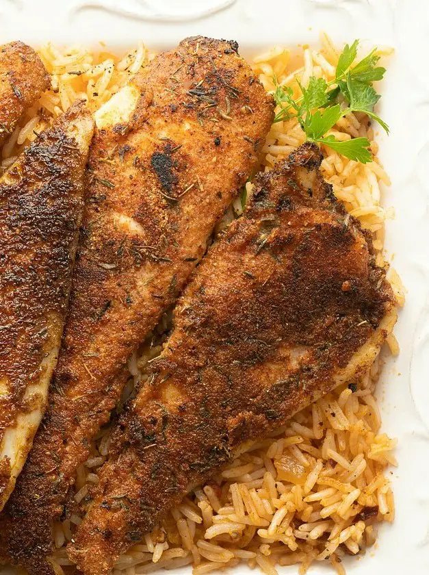 Cajun Style Blackened Cod