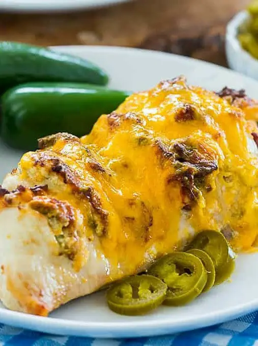 Air Fryer Jalapeno Popper Hasselback Chicken