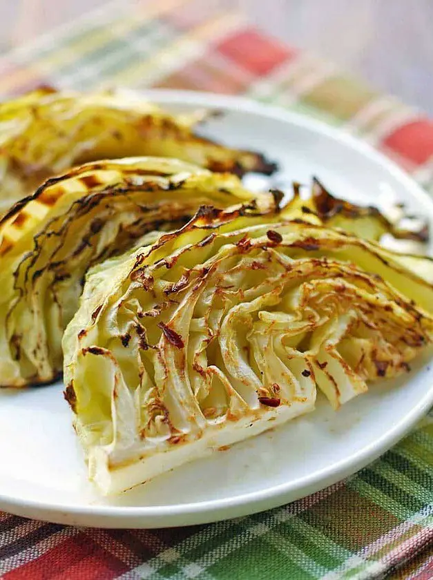 Perfectly Roasted Cabbage