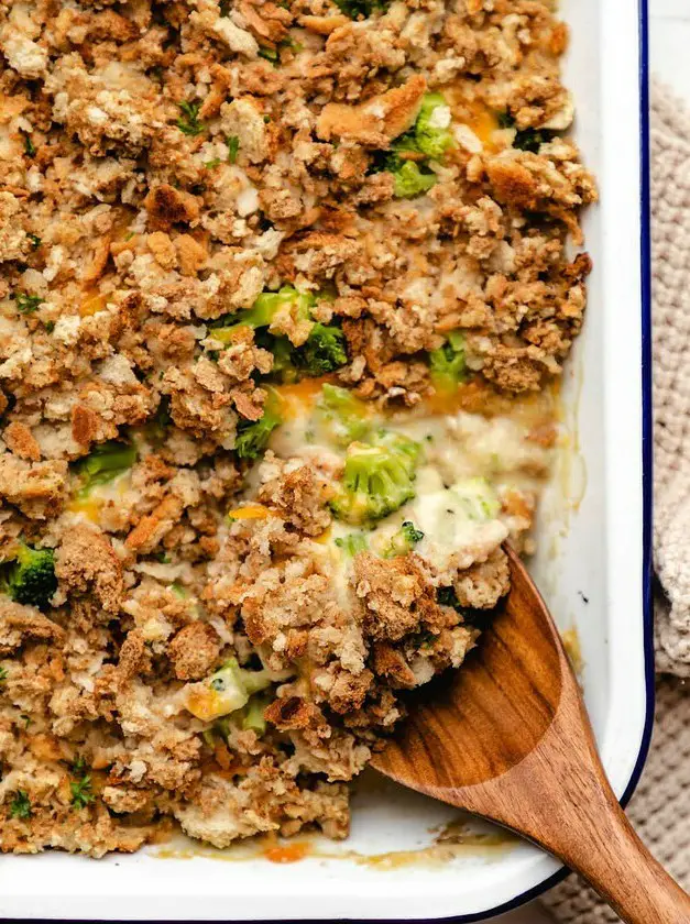 Chicken Broccoli Stuffing Casserole