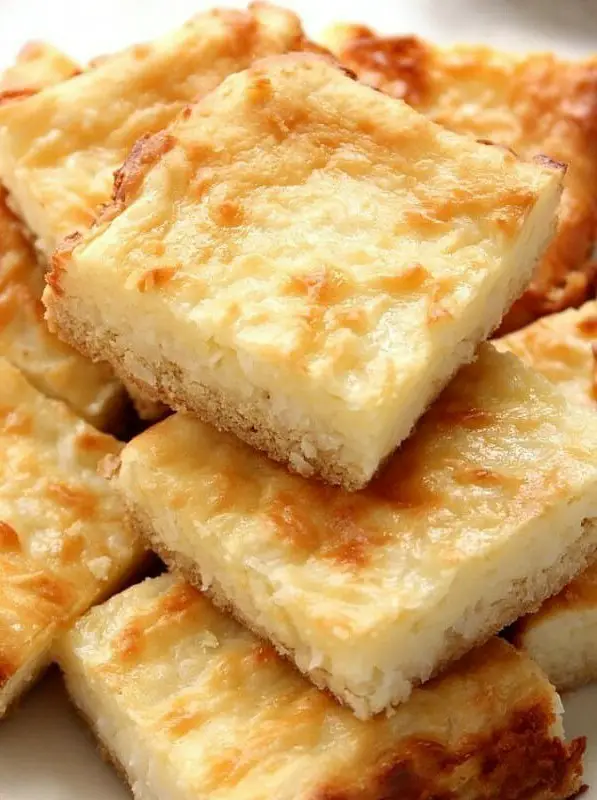 Coconut Cheesecake Bars