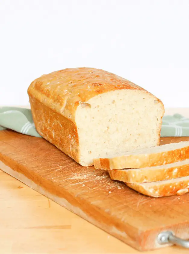 No Knead Sourdough Sandwich Bread