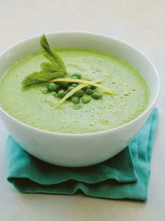 Spring Pea and Mint Soup