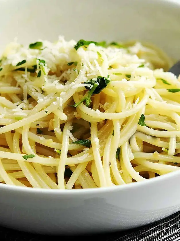 Lemon Garlic Pasta