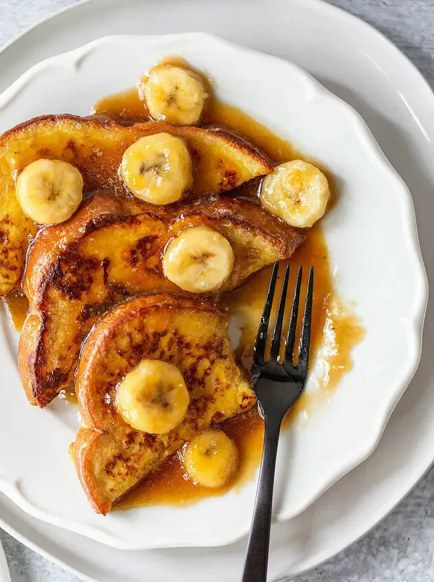 Bananas Foster French Toast