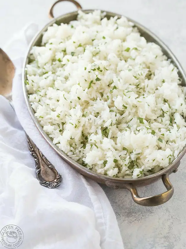 Instant Pot Cilantro Lime Rice