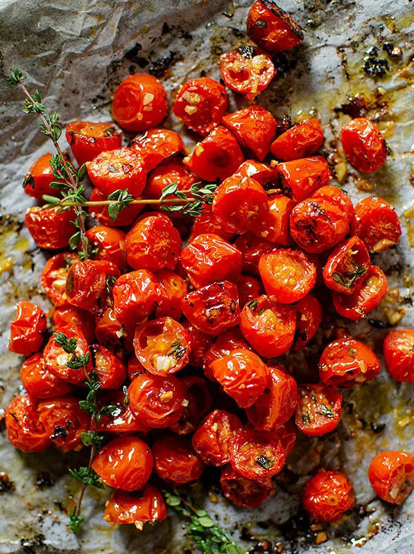 Oven Roasted Cherry Tomatoes