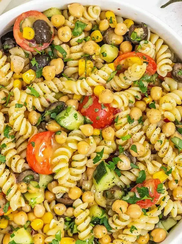 Chickpea Pasta Salad