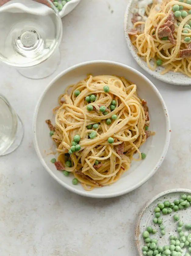 Healthy Dairy-Free Carbonara