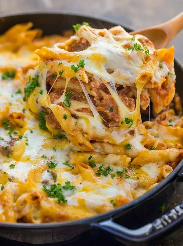 Easy Skillet Lasagna