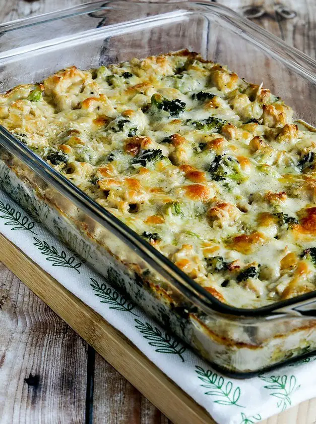 Chicken Broccoli Alfredo Casserole