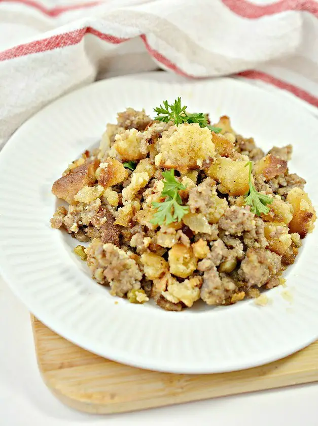 Keto Sausage Stuffing