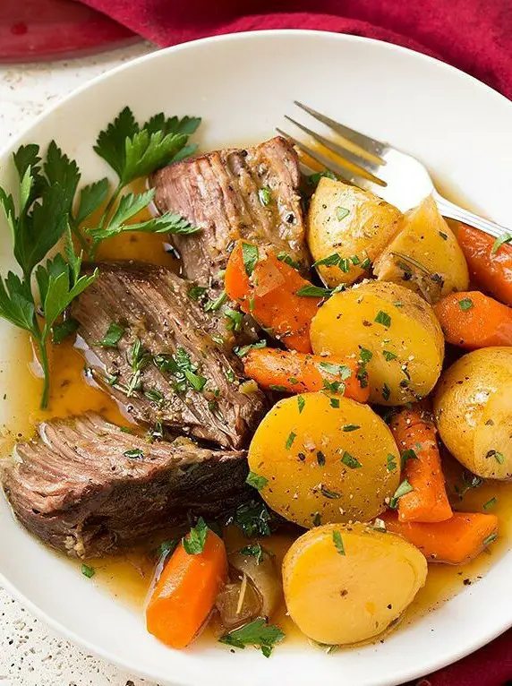 Pot Roast with Potatoes and Carrots