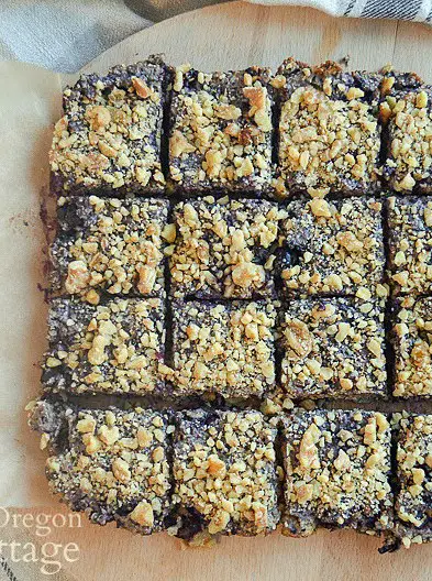 Healthy Blueberry Bars