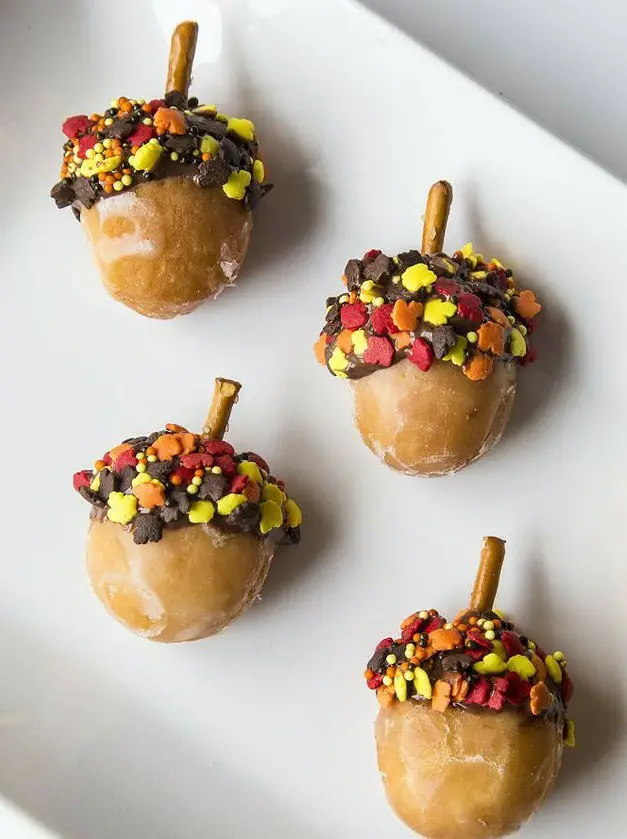 Acorn Donut Holes