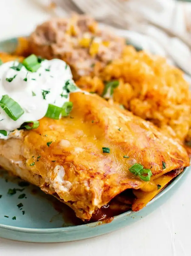 Ground Turkey Enchiladas