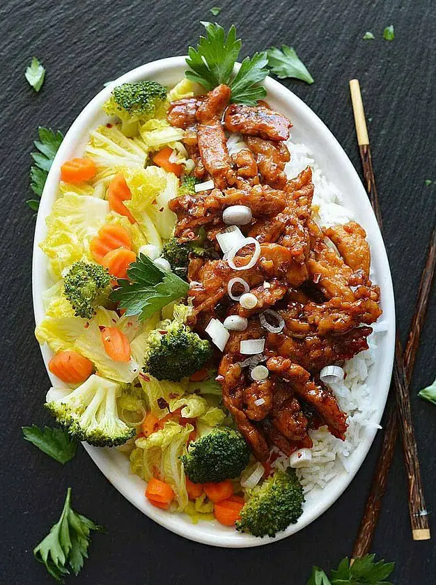 Easy Vegan Teriyaki Bowl