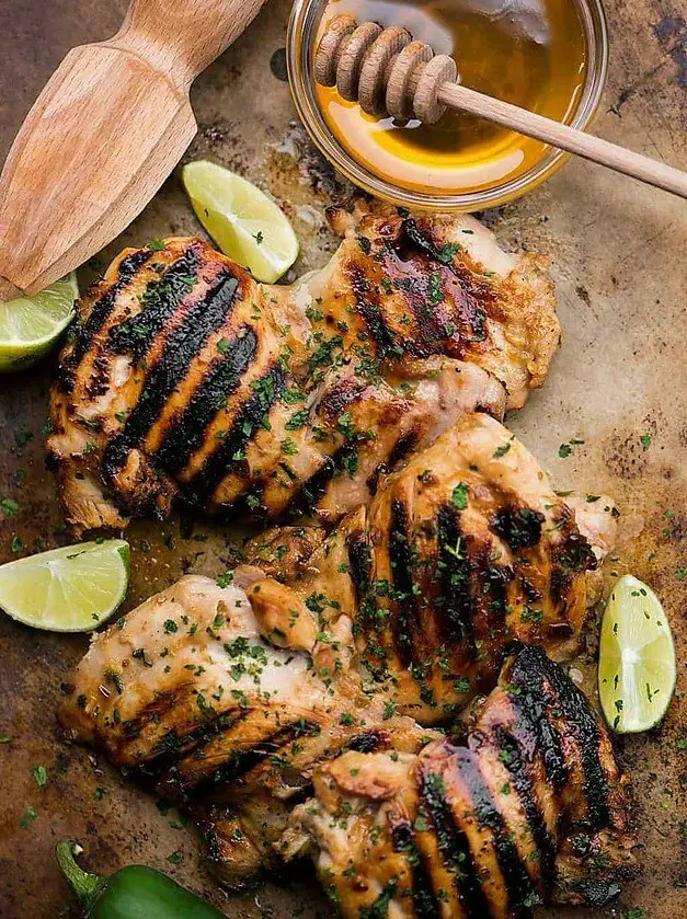 Jalapeno Honey Lime Grilled Chicken