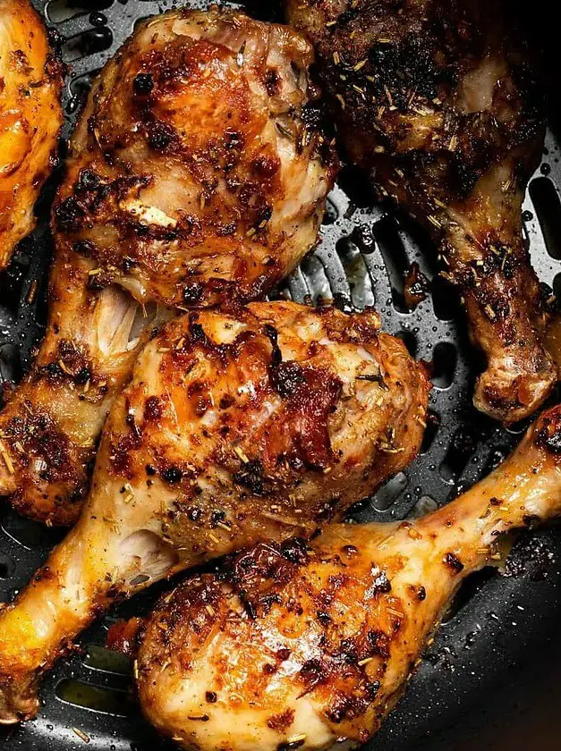 Air Fryer Roasted Chicken Legs