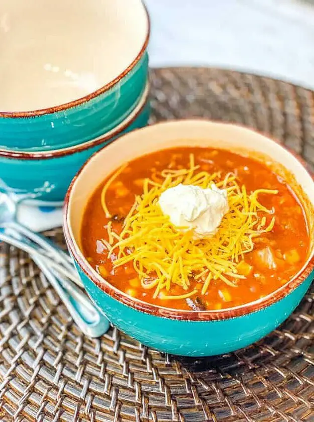 Slow Cooker Taco Soup