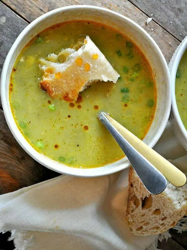 Vegan Spring Onion Soup