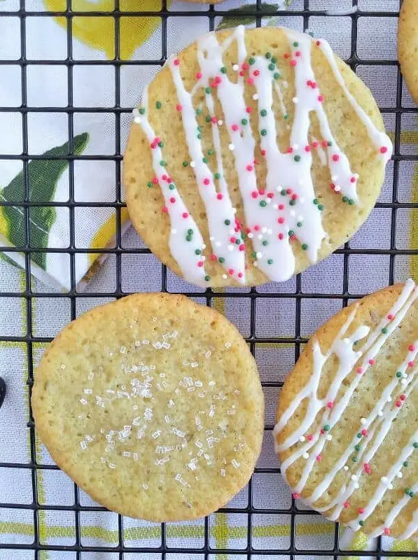 Meyer Lemon Anise Cookies