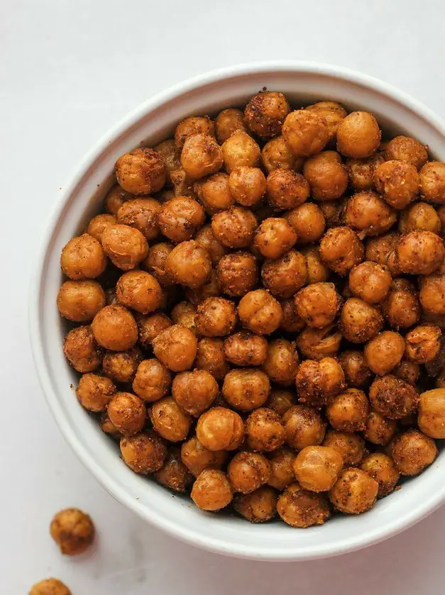 Spicy Roasted Chickpeas