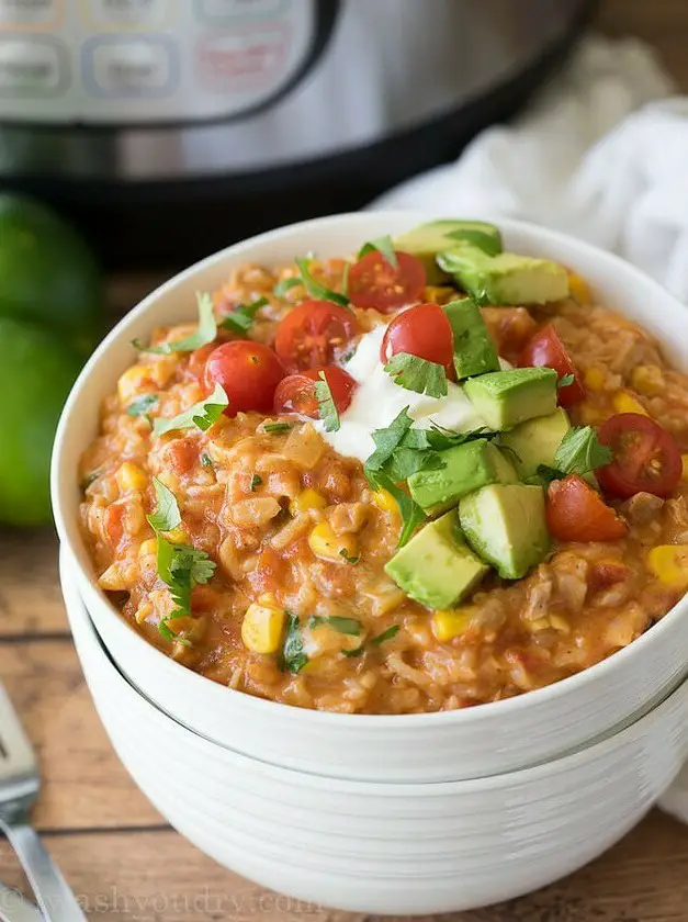 Instant Pot Mexican Chicken Rice