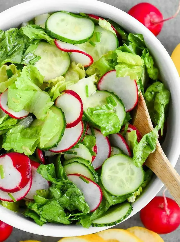 Lettuce Radish Salad