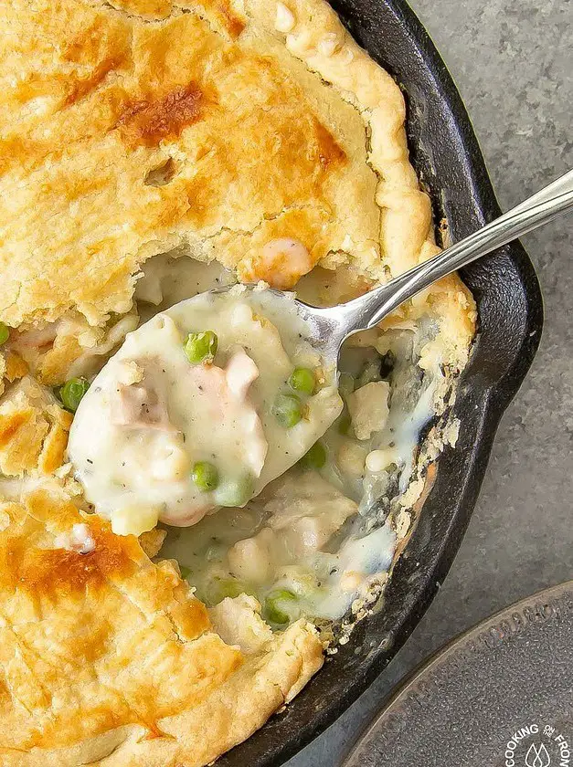 Skillet Chicken Pot Pie