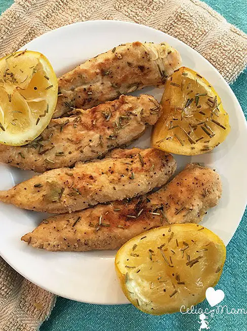 Dairy Free Lemon Chicken