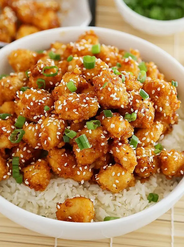 Crispy Baked Honey Garlic Chicken