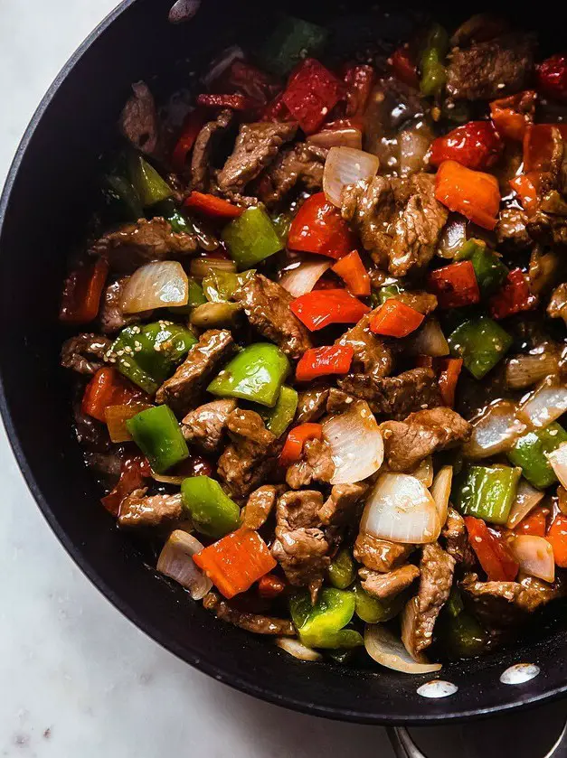 Garlic Lovers Pepper Steak