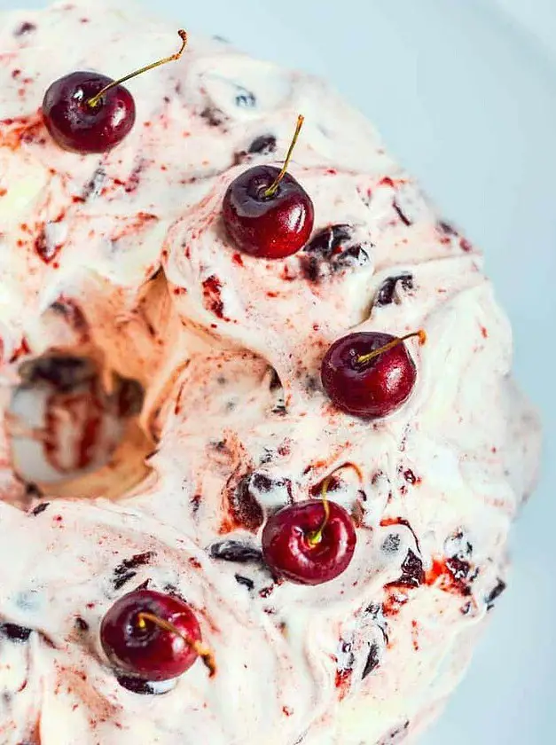 Cherry Cream Cheese Bundt Cake