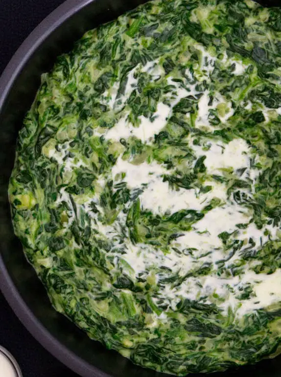 German Creamed Spinach