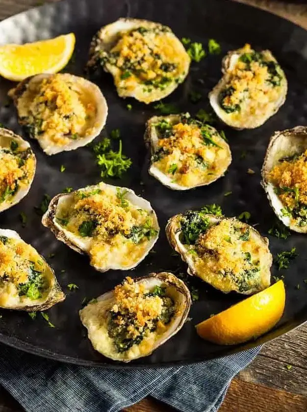 Oysters Rockefeller