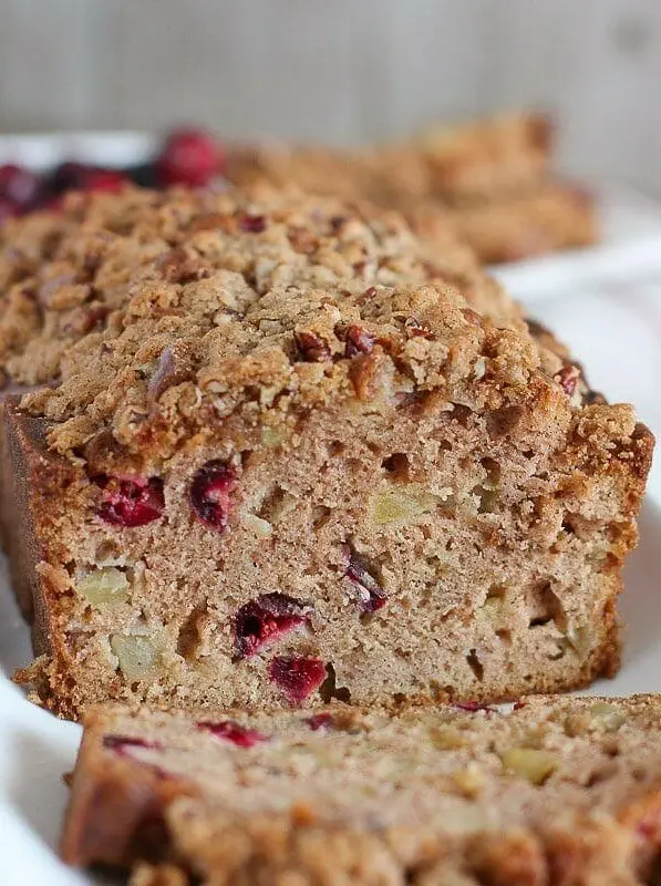 Apple Cranberry Bread