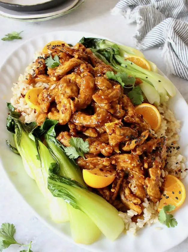 Vegan Orange Chicken