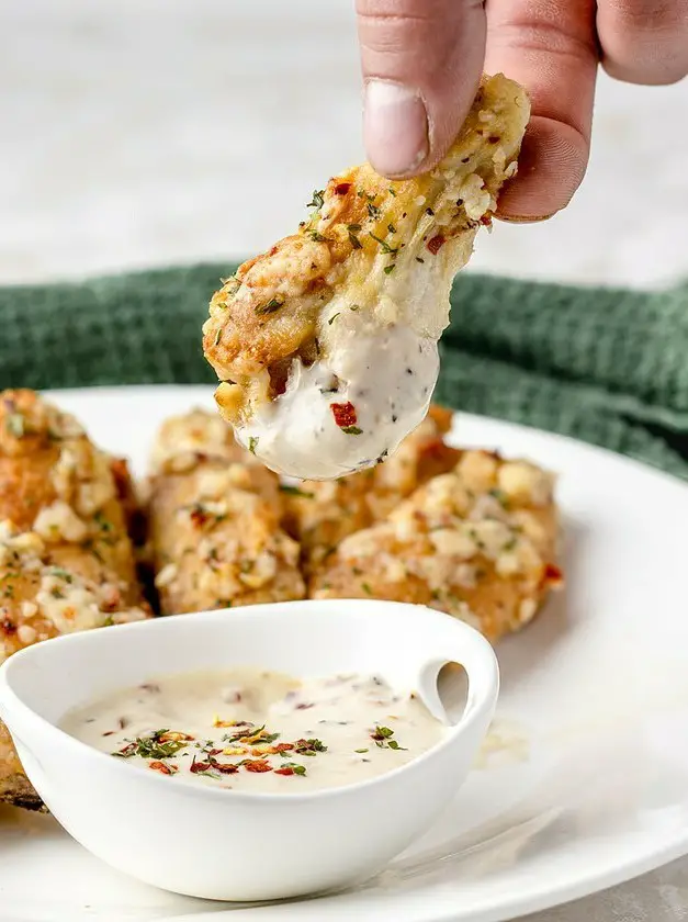 Garlic Butter Parmesan Wings