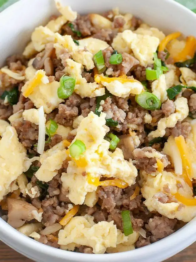 Keto Egg Bowl