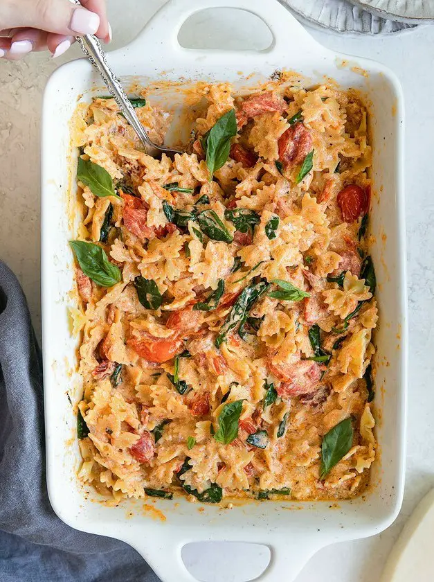 Cream Cheese Pasta Bake