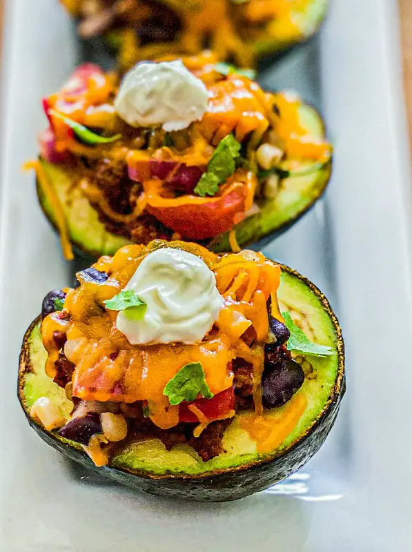 Avocado Taco Boats