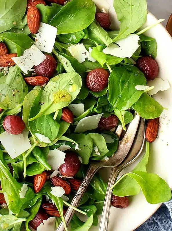 Arugula Salad with Lemon Vinaigrette