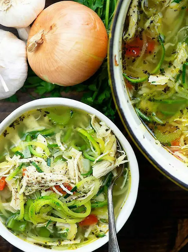 Chicken Zoodle Soup