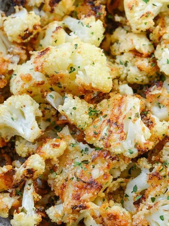 Parmesan Roasted Cauliflower