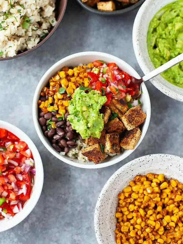 Chipotle-Inspired Vegan Burrito Bowl