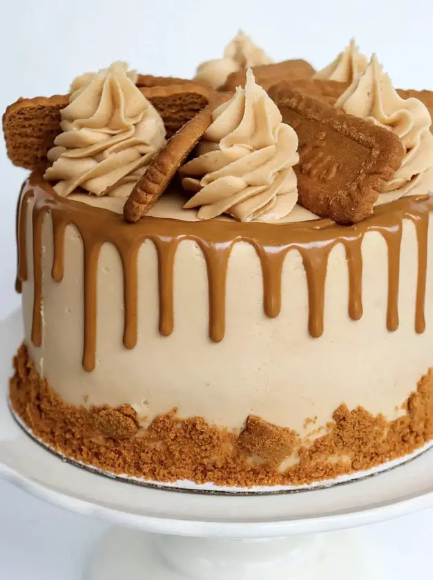 Biscoff Cookie Butter Cake