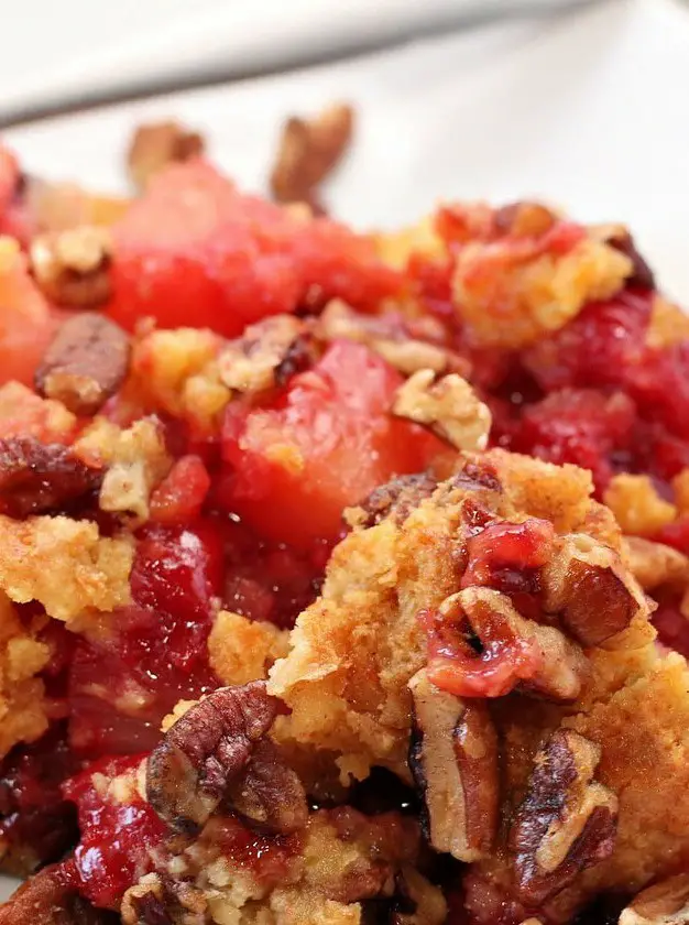 Cherry Pineapple Pecan Dump Cake