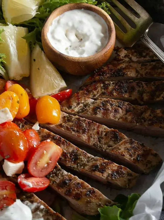 Greek Souvlaki Pork Tenderloin