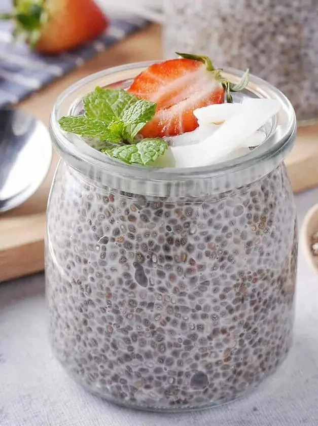 Chia Seed Pudding with Coconut Milk